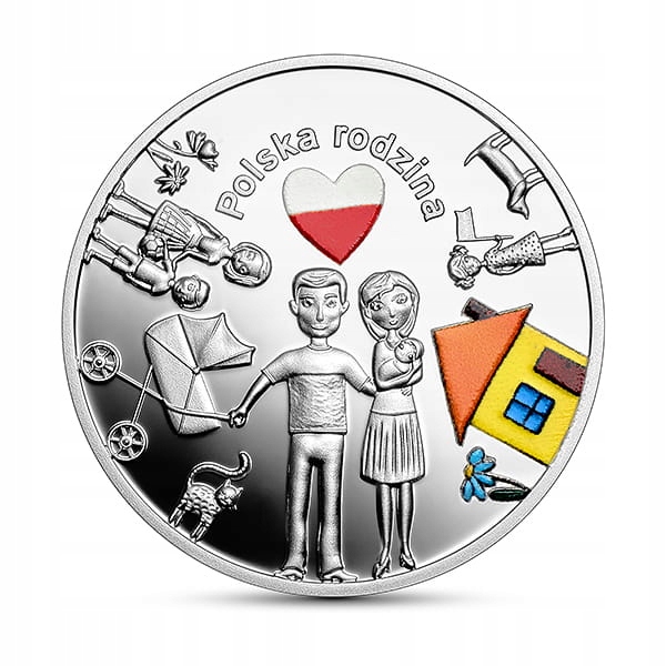 10 zł W Polskę wierzę Polska Rodzina folder