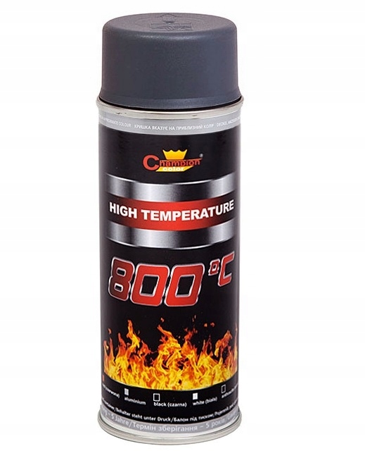 Spray żaroodporny Champion do 800° Antracyt 400ml