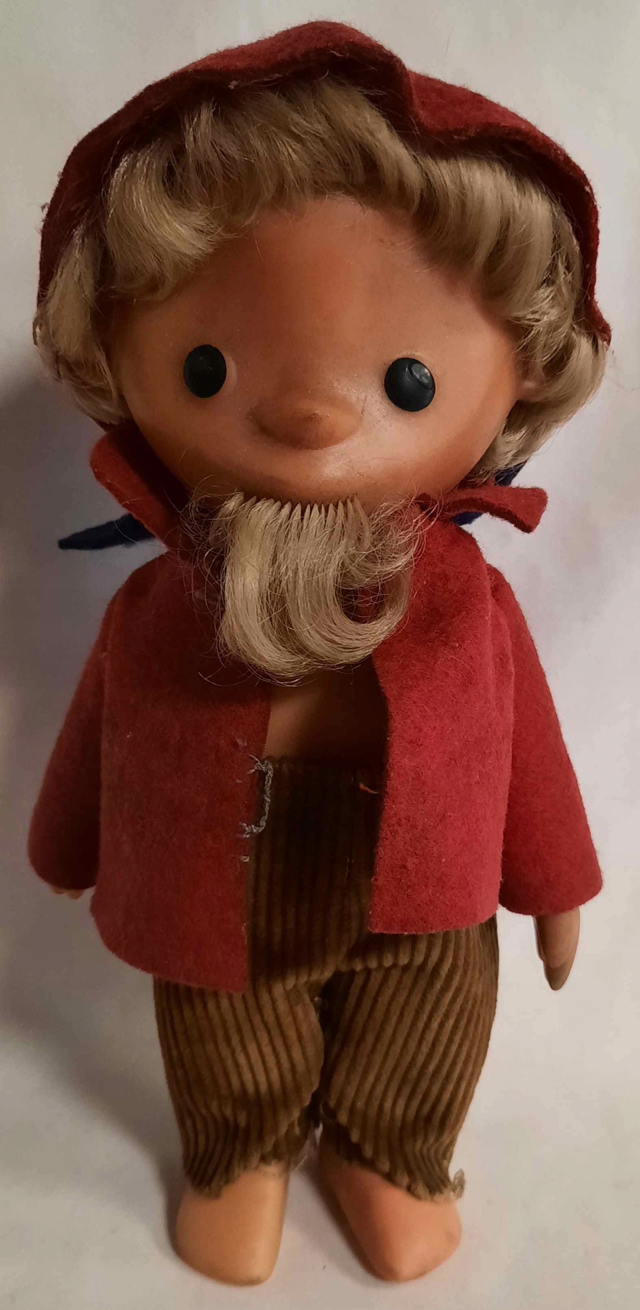 Piaskowy Dziadek Stara Zabawka Vintage PRL