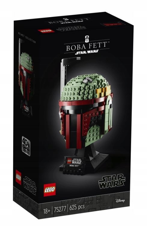 LEGO Star Wars 75277 Hełm Boby Fetta Maska Głowa