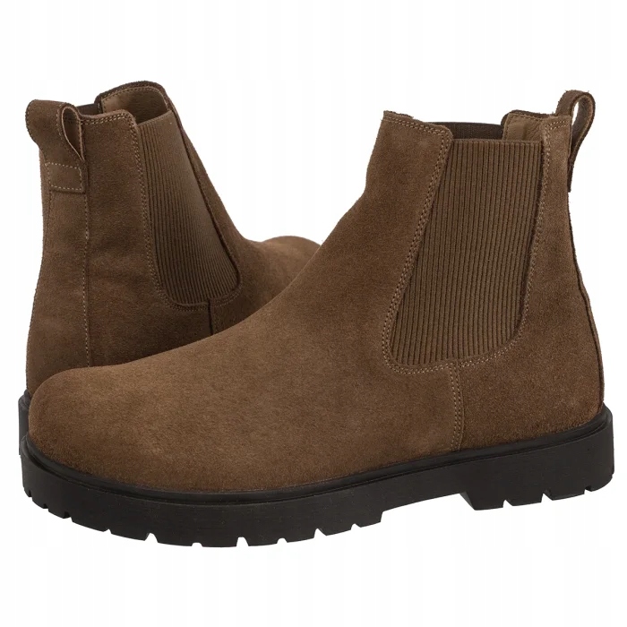 Pánské boty Birkenstock Highwood Slip On Mid 1030115 Hnědé