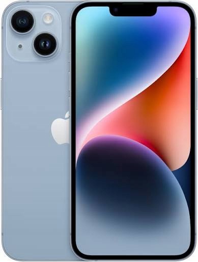## Smartphone iPHONE 14 128GB 5G Blue Niebieski Unikat ##