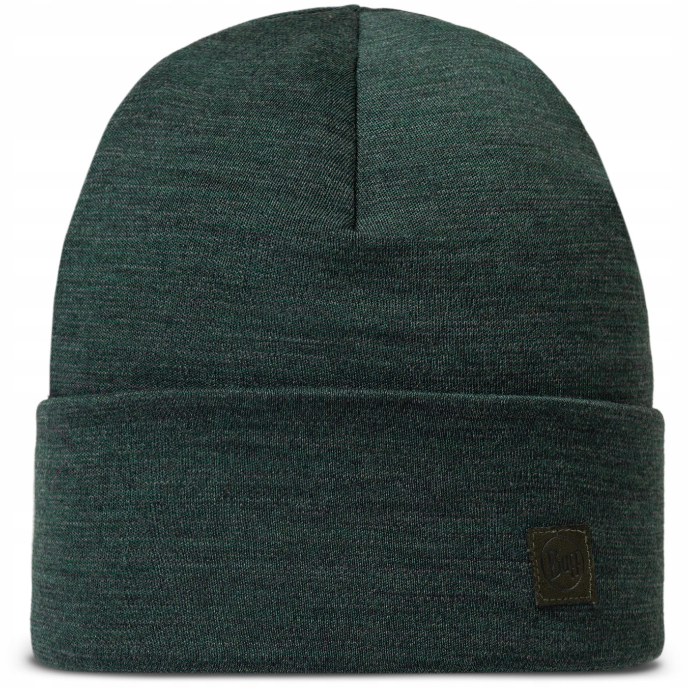 Buff Buff Merino Heavyweight Beanie Solid Forest