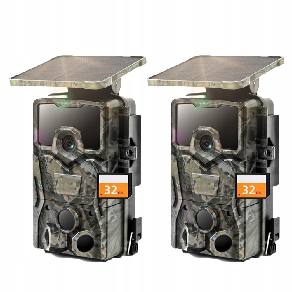 2KS Kamera Trail Ir 850nm Kamera Pro Lesní Rybolov 48Mpx s 32G kartou