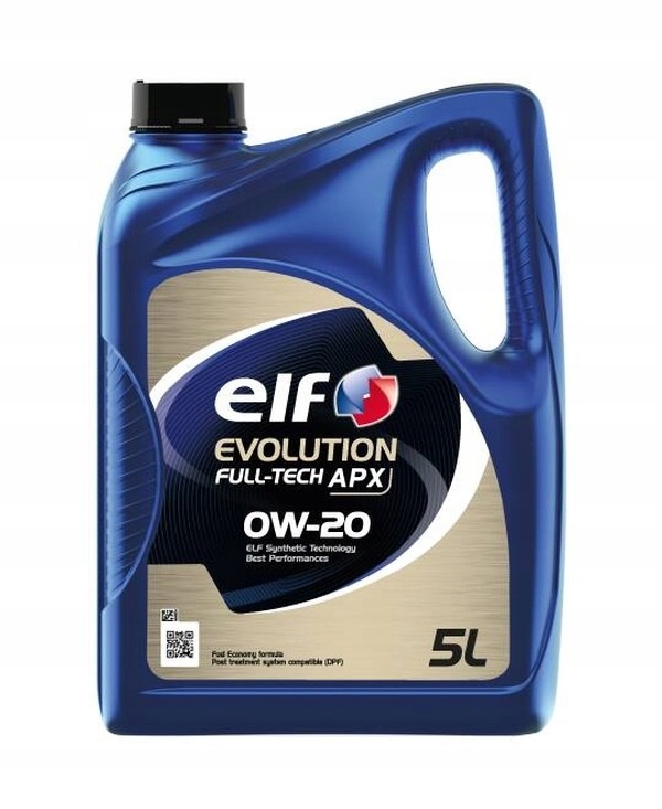 Olej Elf 0W20 5L Evolution Full-tech Apx C5 GF-5 Sn-rc Aston Martin