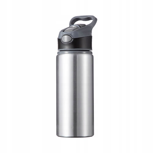 Bidon aluminiowy 650 ml srebrny do sublimacji