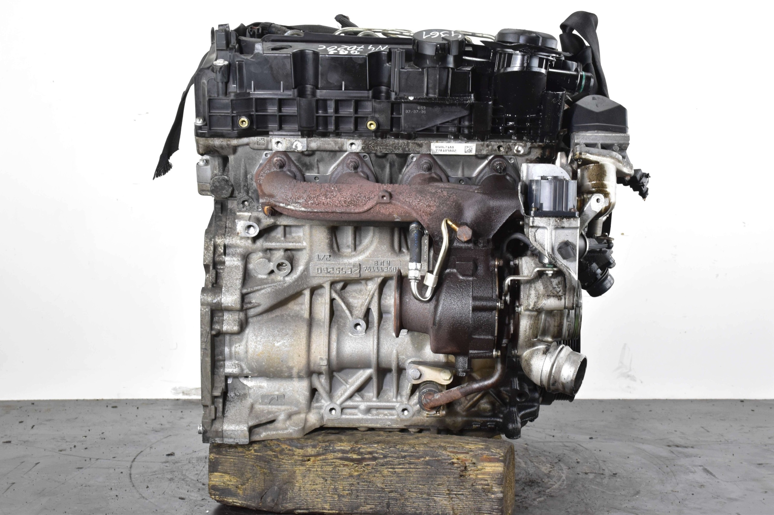 motor BMW e60 e61 e81 e87 e90 e60 e91 2.0d 177KM N47D20C EURO 4 @KOMPRESJA