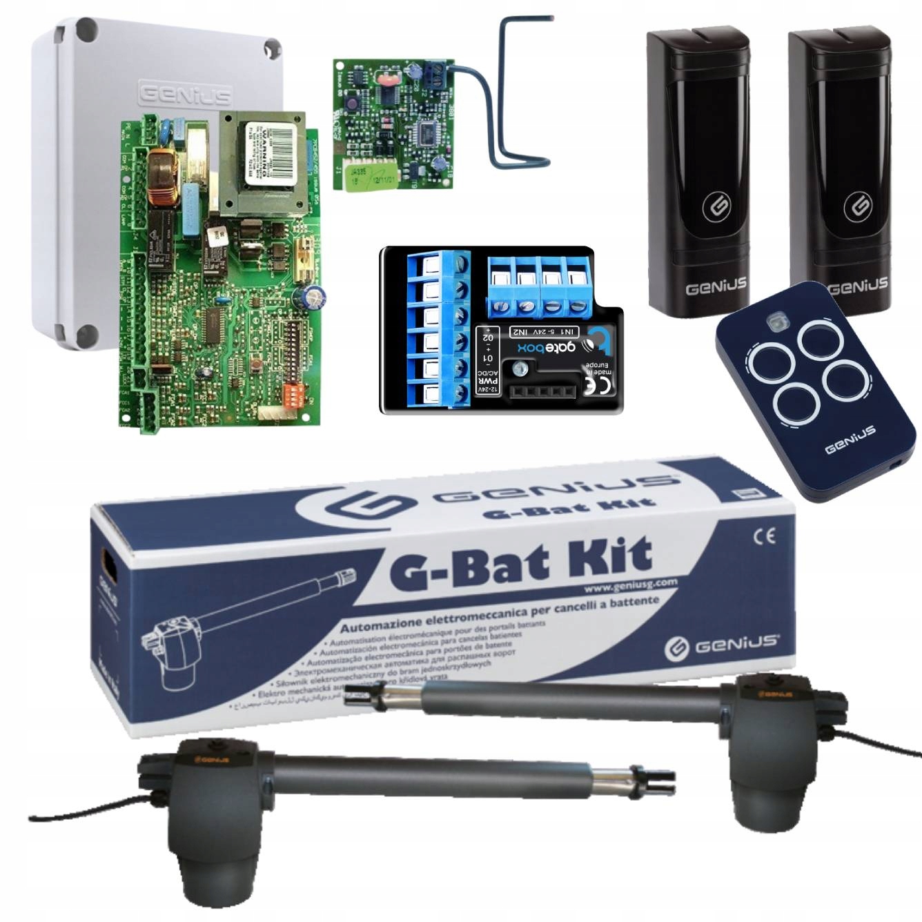 Genius G-BAT400+ Modul WiFi, pohon dvojkrídlovej brány, automat