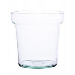 

Sklany Wazon na kwiaty W-478A H:19cm D:19cm