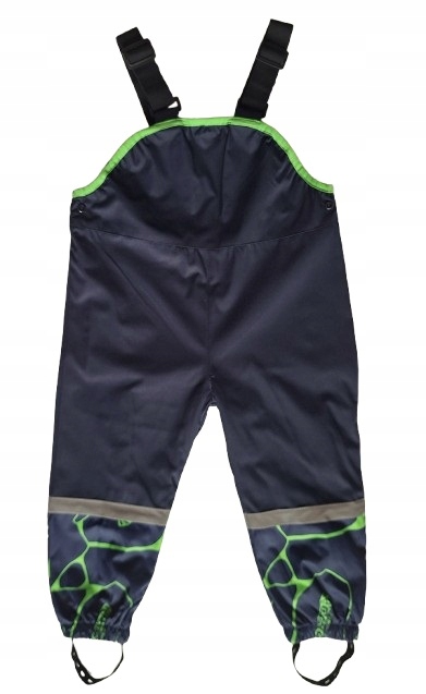 Spodnie nieprzemakalne ogrodniczki przeciwdeszczowe 122