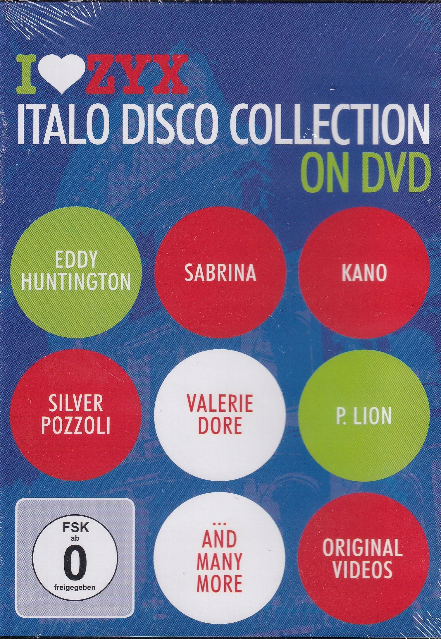 ITALO DISCO COLLECTION I LOVE ZYX 1 DVD VIDEOS OR. EAN (GTIN) 090204773473