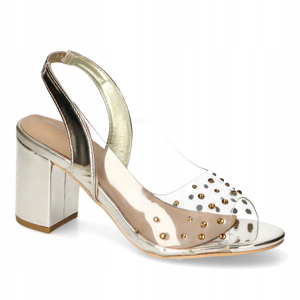 Sandály Sabatina S102-10 Zlaté 36