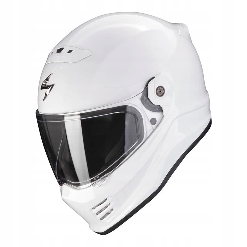 Motocyklová prilba Scorpion Covert Fx Solid White biela Darčeky