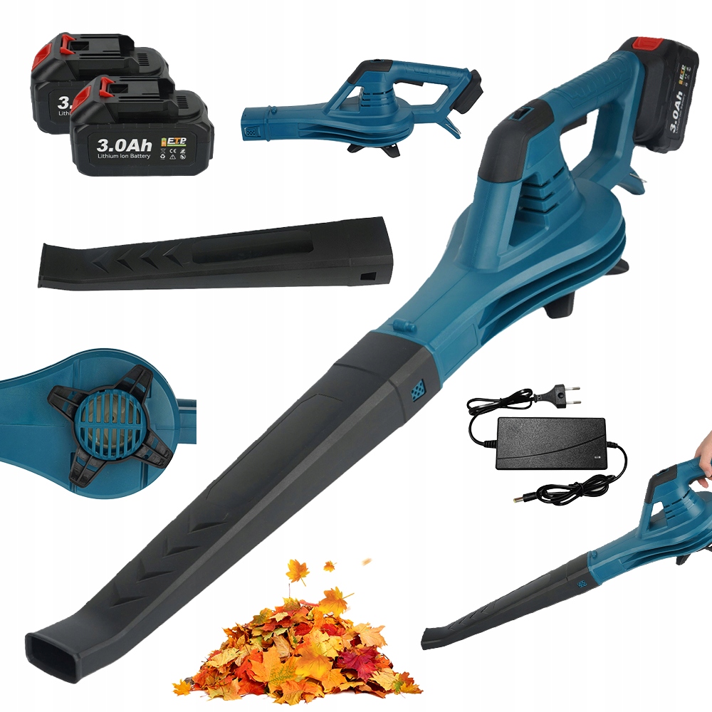 Foukač Pro Péči O Trávník 20V 2X Akumulátor