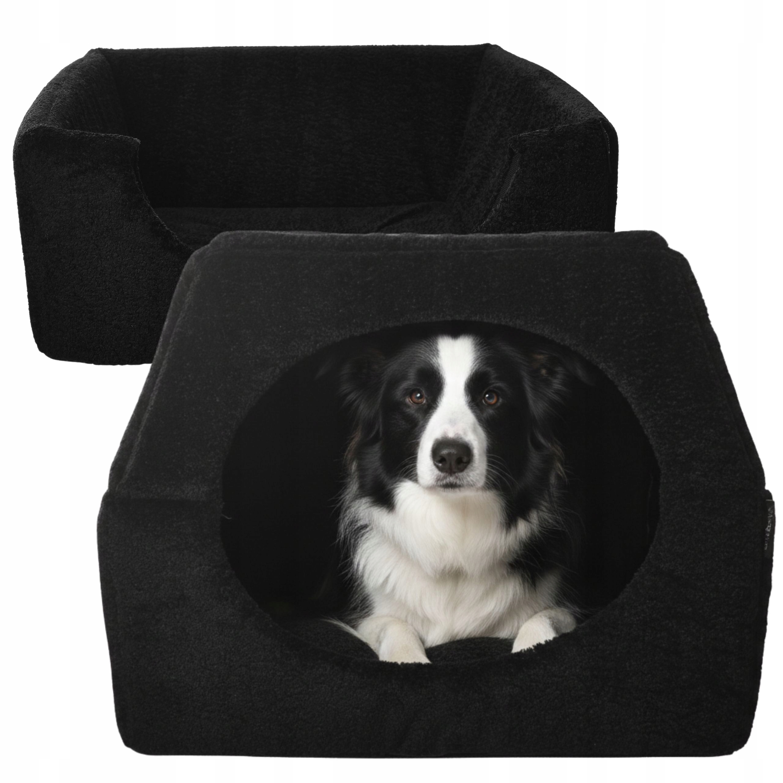 Levně Pelíšek Domeček pro psa kočku 2v1 L 55x55 Potah Protiskluzové