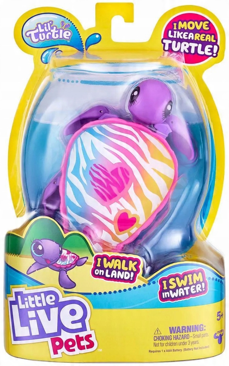 

Little Live Pet Żółw Pływa Pływający do Wody Wanny