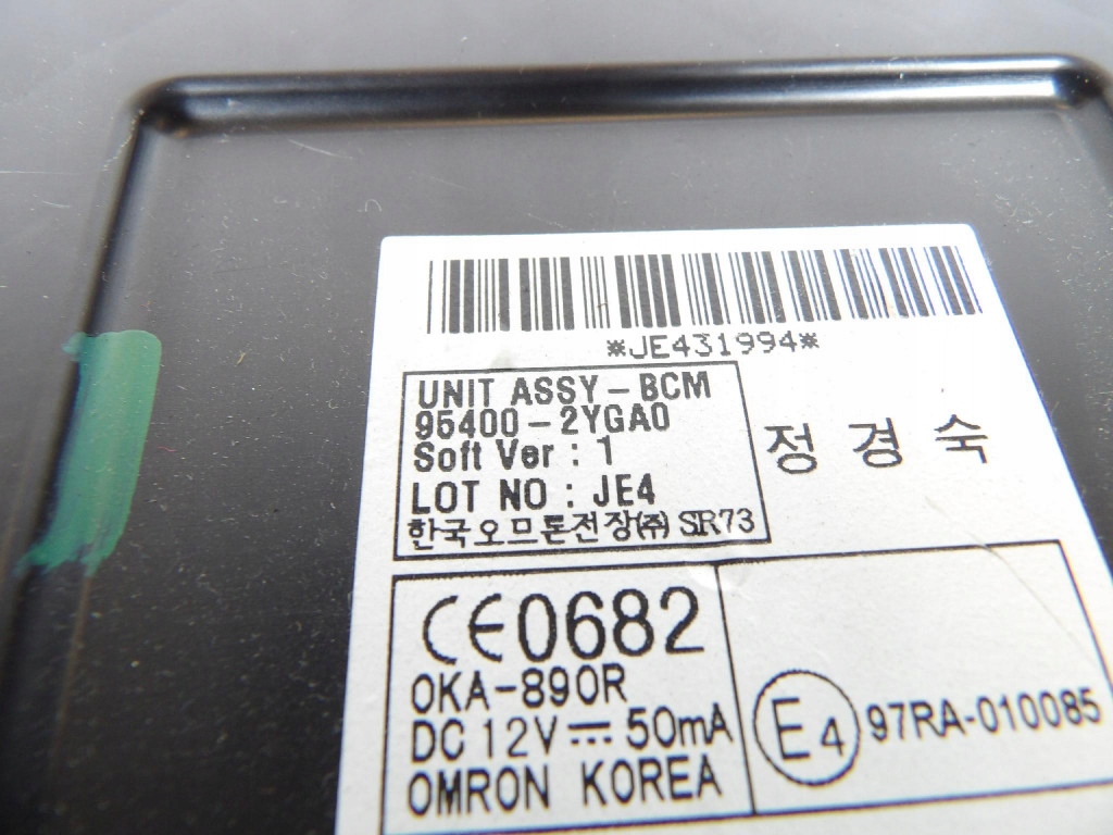 HYUNDAI IX35 module BCM 95400-2YGA0