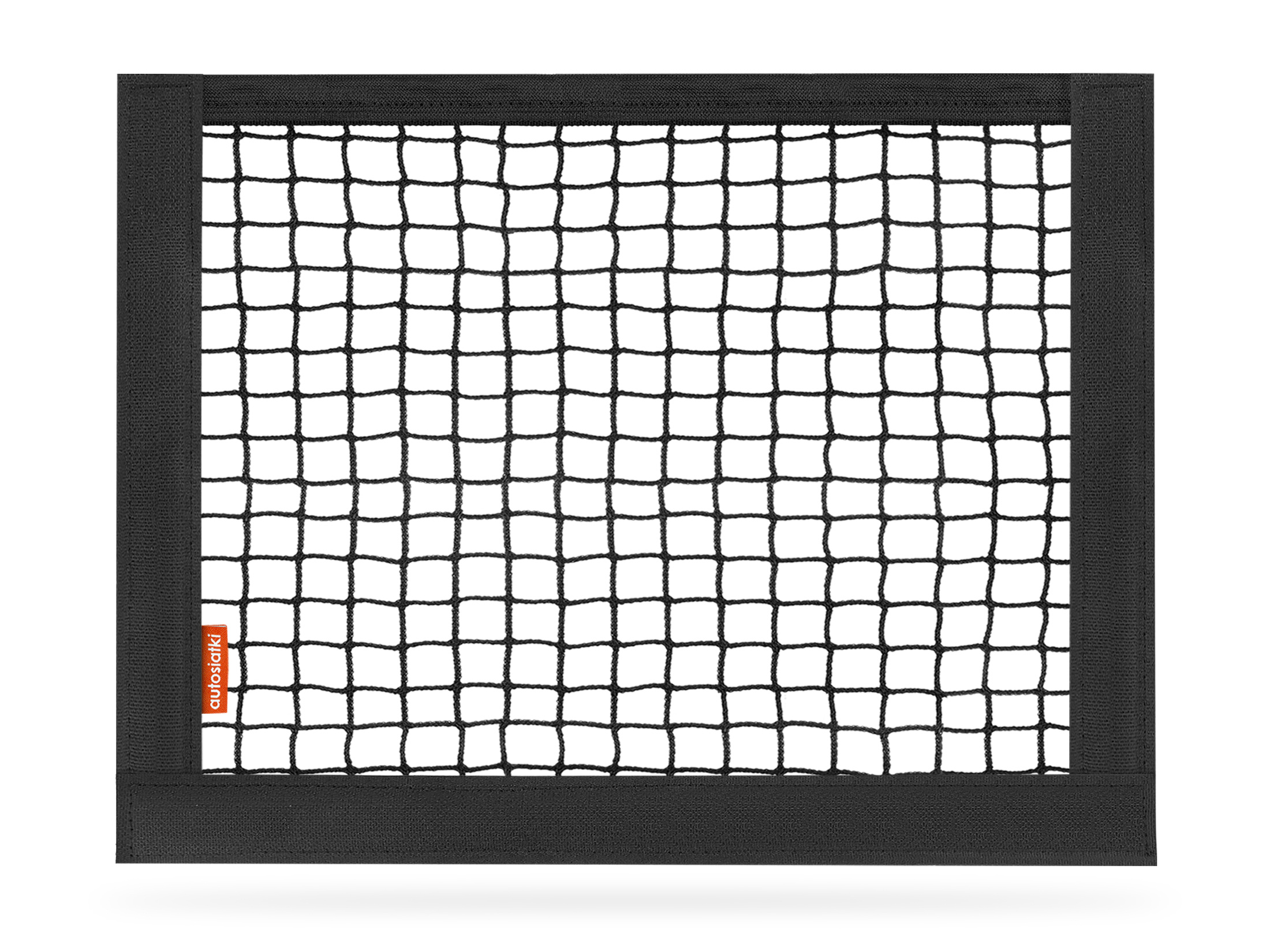 Uniwersalna kieszeń z siatki na rzep do tapicerki bagażnika auta 30x40cm