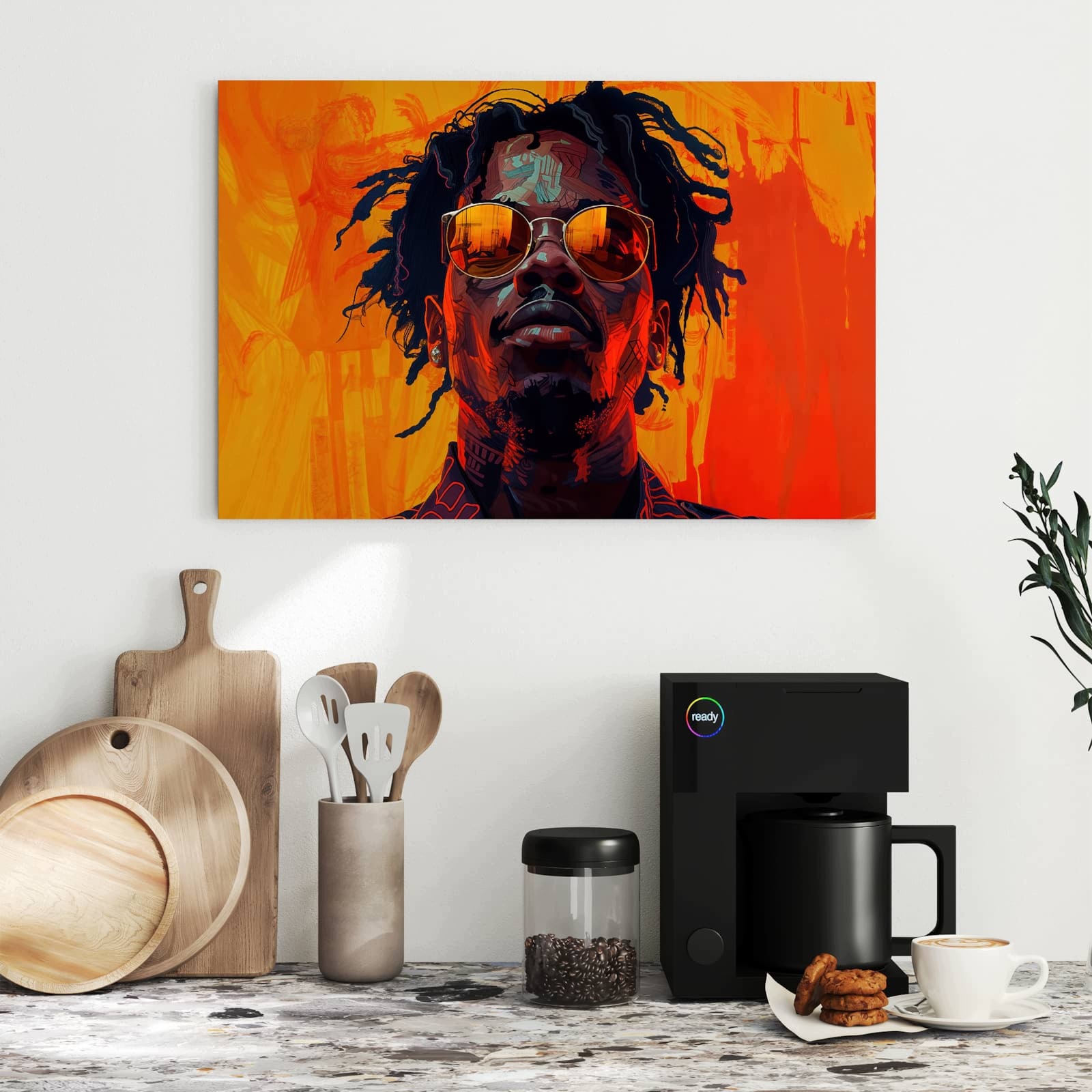 Magnetická tabule Umělecký Vzhled 60 × 40 cm