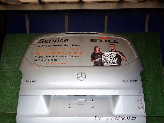 MERCEDES VITO VIANO W447 447 14- boot doors rear part