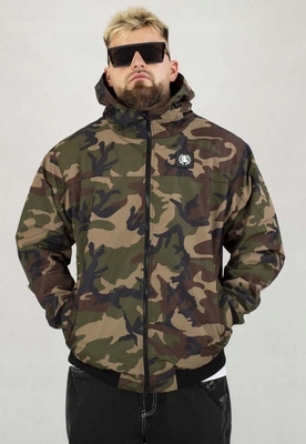 Přechodová bunda Diil Zip Nášivka maskáčový