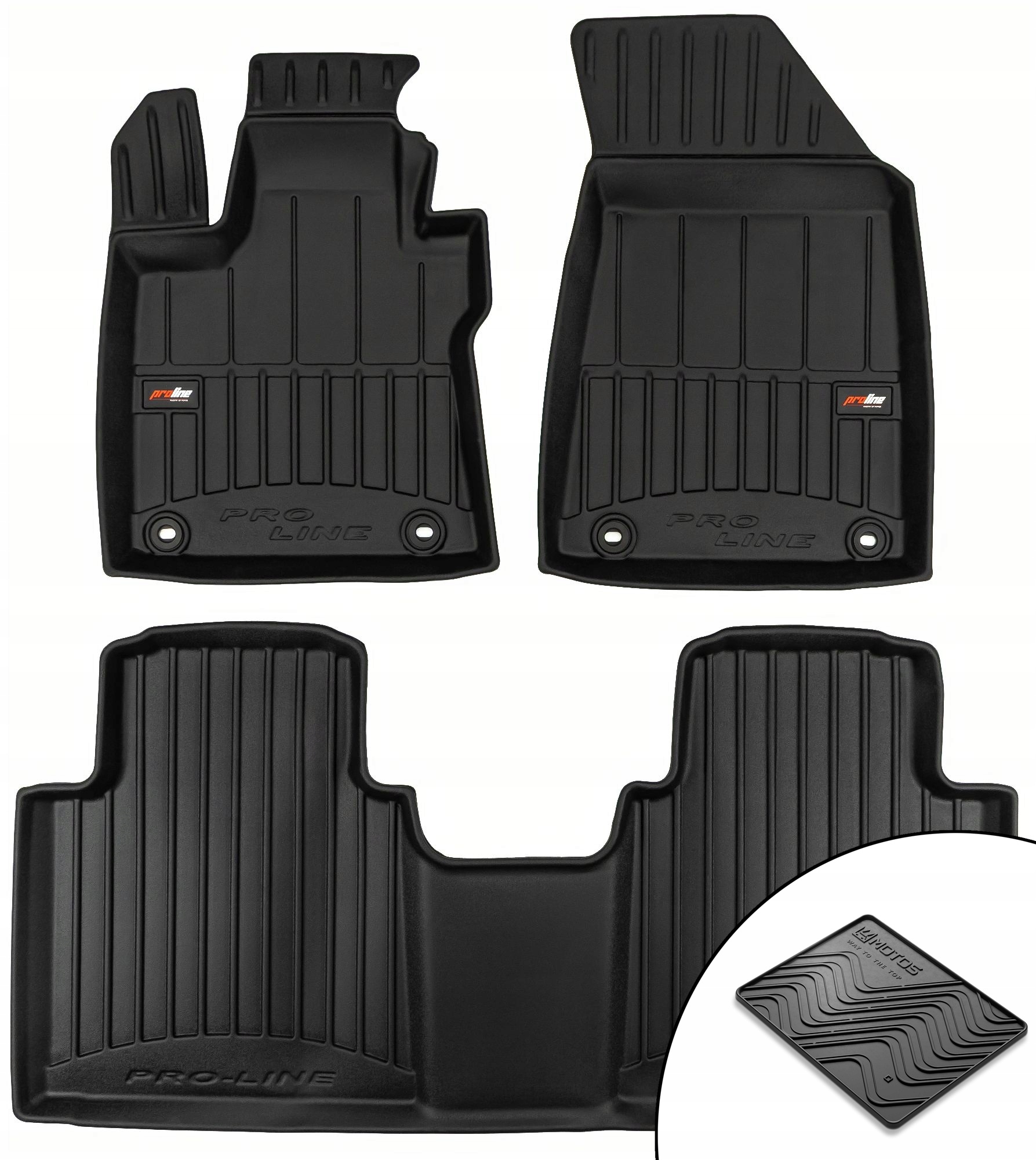 Gumové rohože 3D Mg Hs II od roku 2024 rohož zdarma