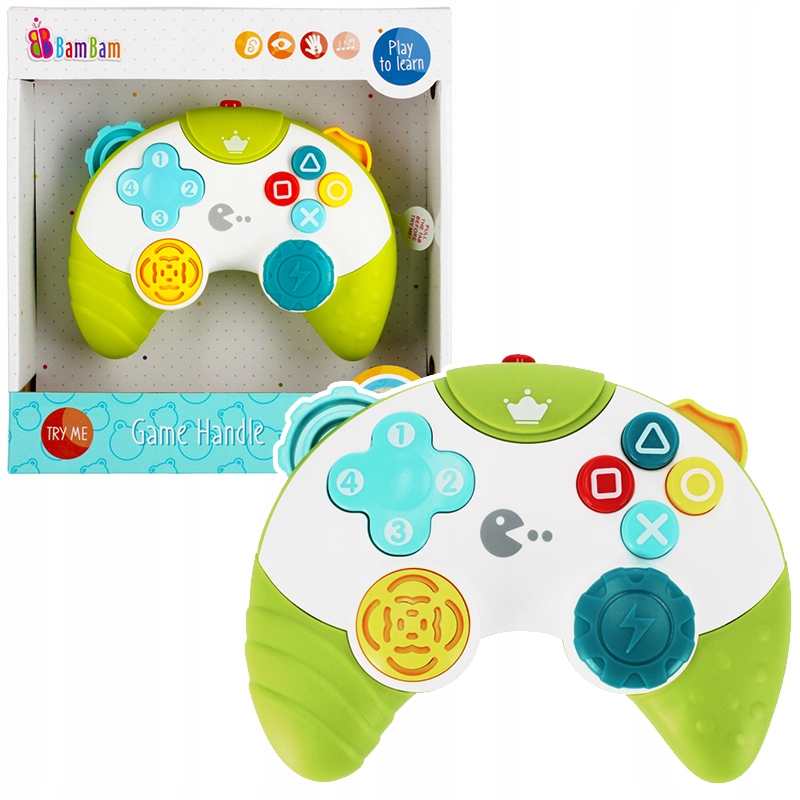 

Wesoła Konsola Do Gry Pad Padzik Edukacyjny Bam