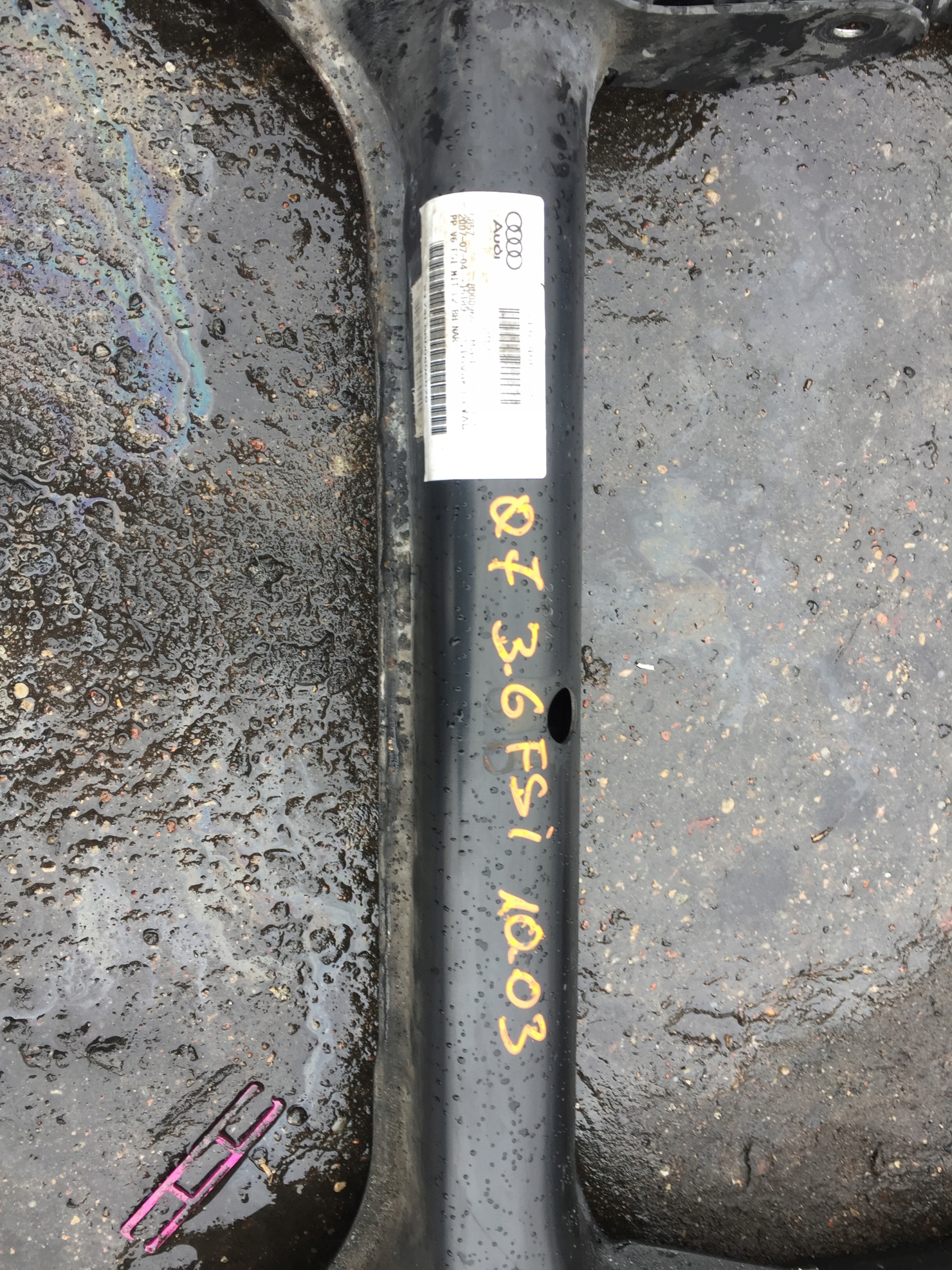 AUDI Q7 4L 3.6 FSI axle beam subframe sususpension front