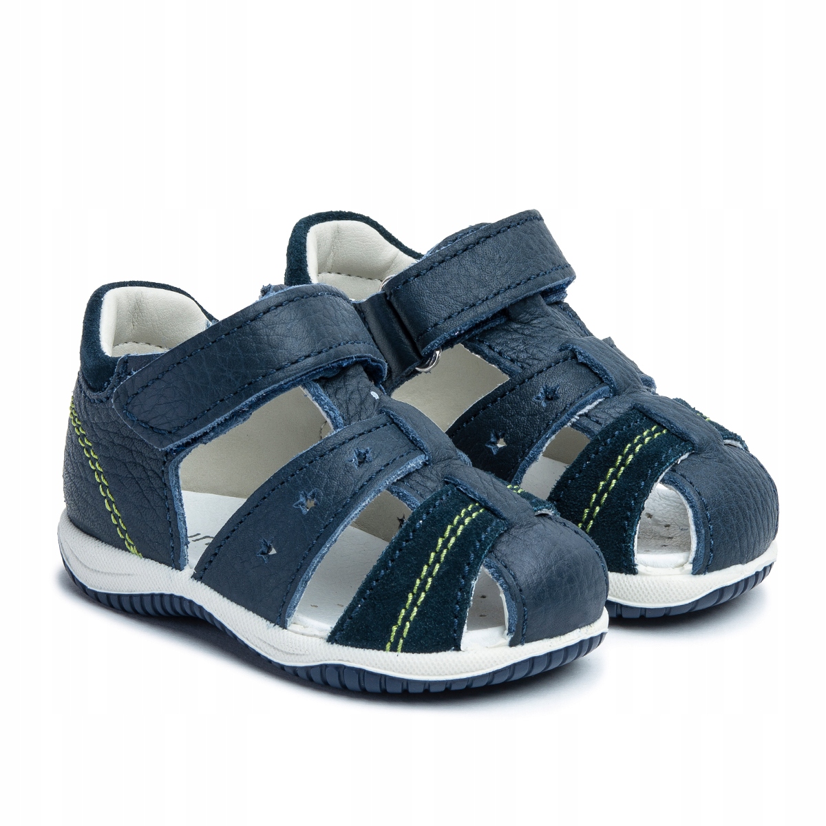 

Sandały miękkie Skórzane łatwe zakładanie Sunway