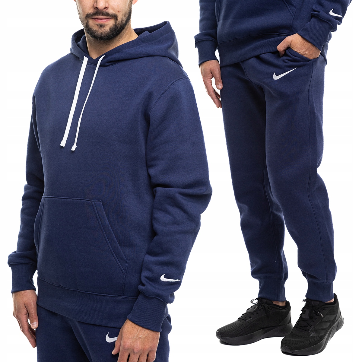 Teplákovka Pánský komplet Nike Park 26 Sportovní bavlněná Mikina Kalhoty vel S