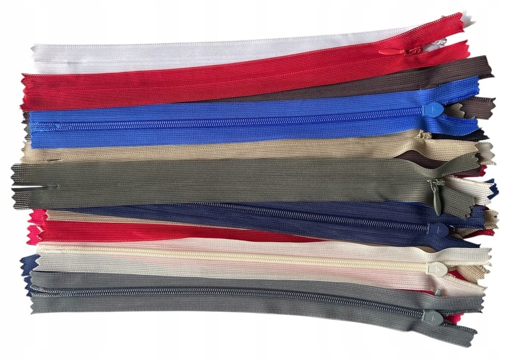 ZAMEK KRYTY MIX 22 cm mix KOLORÓW 1 - 20 sztuk - WYPRZEDAŻ