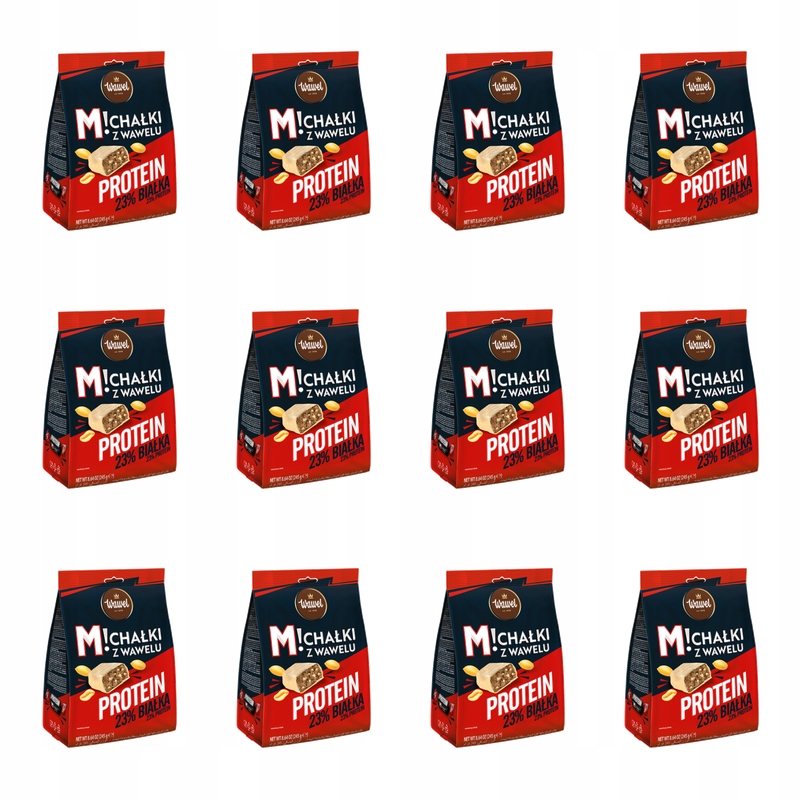 Wawel Michałki Protein 245g X12