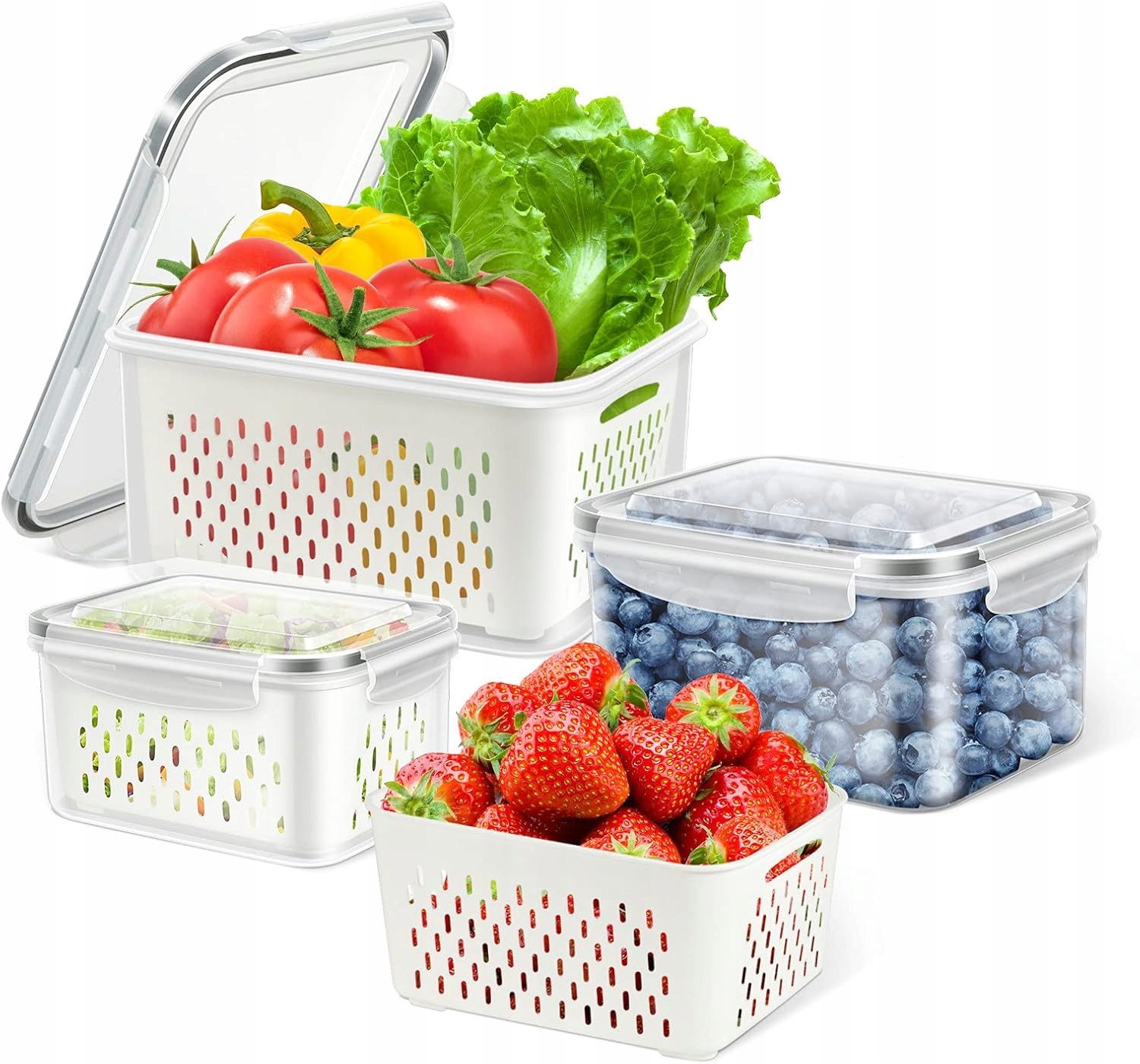 Shein Sada 3 Nádob Na Skladování Potravin 1HC