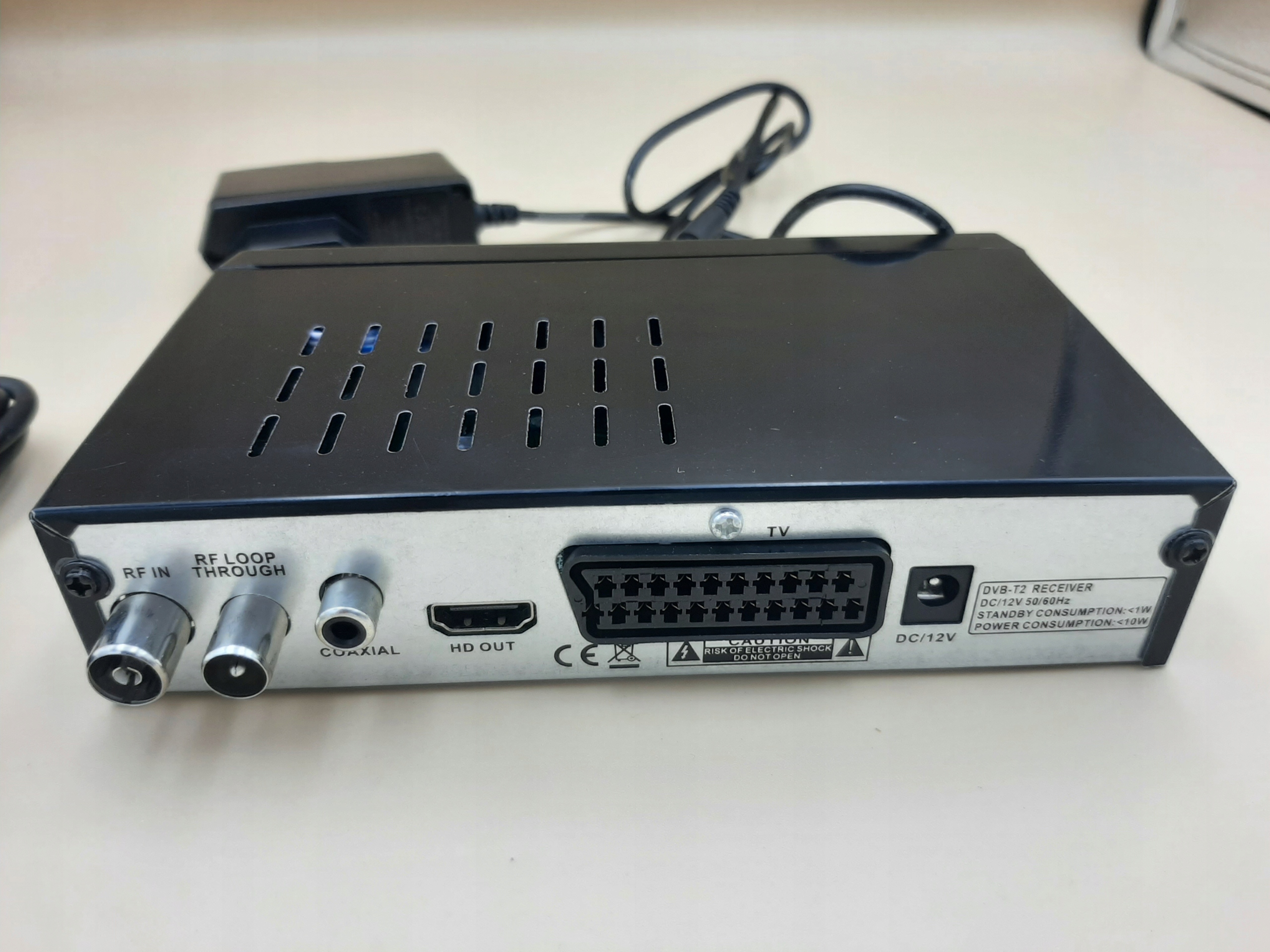 Tuner dekoder DVB-T2 Leyf PA-2211 Standard kodowania H.264 (MPEG-4 AVC) H.265/HEVC MPEG-2 MPEG-4