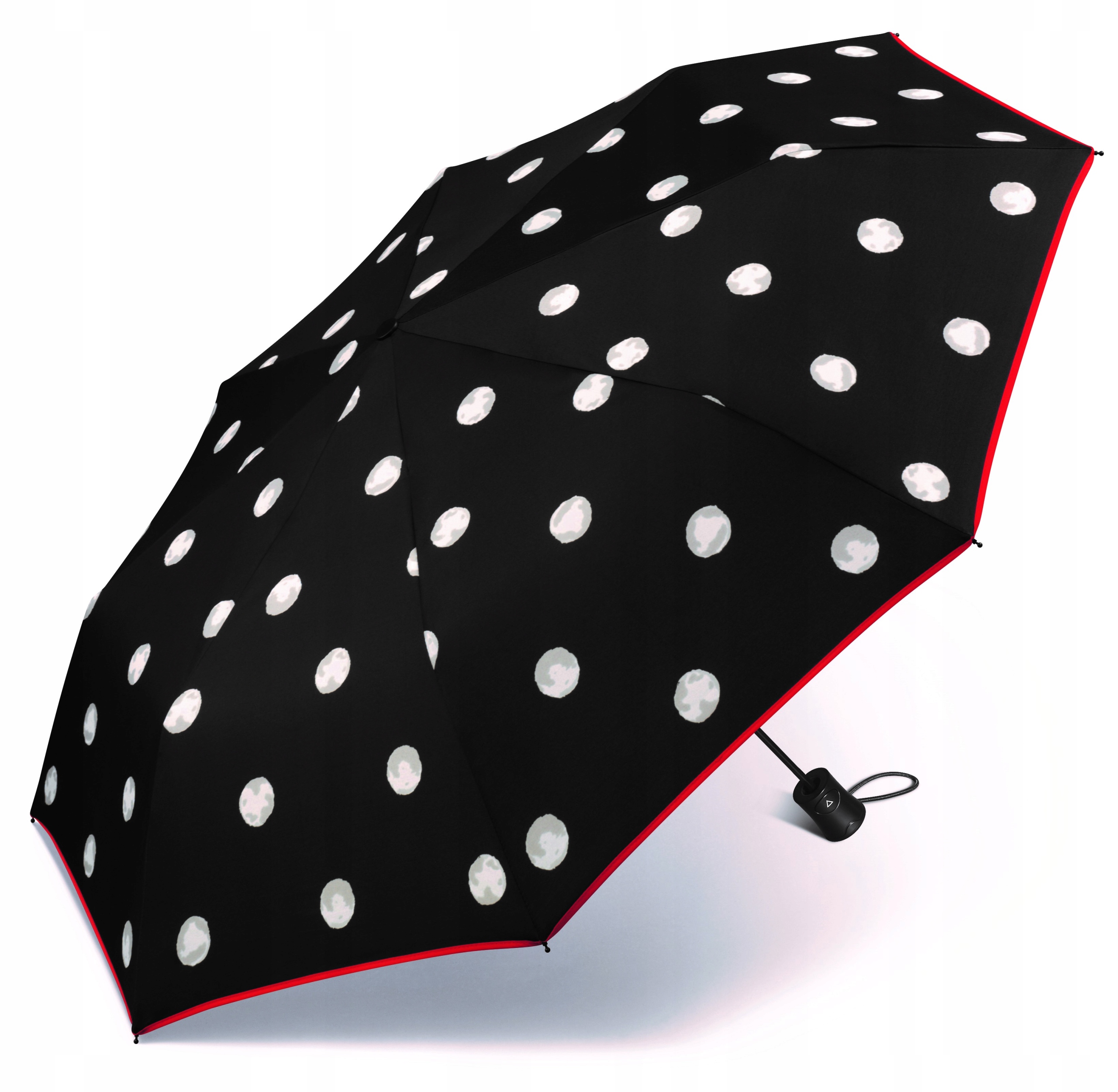 

Parasolka Happy Rain automat wiatroodporna grochy