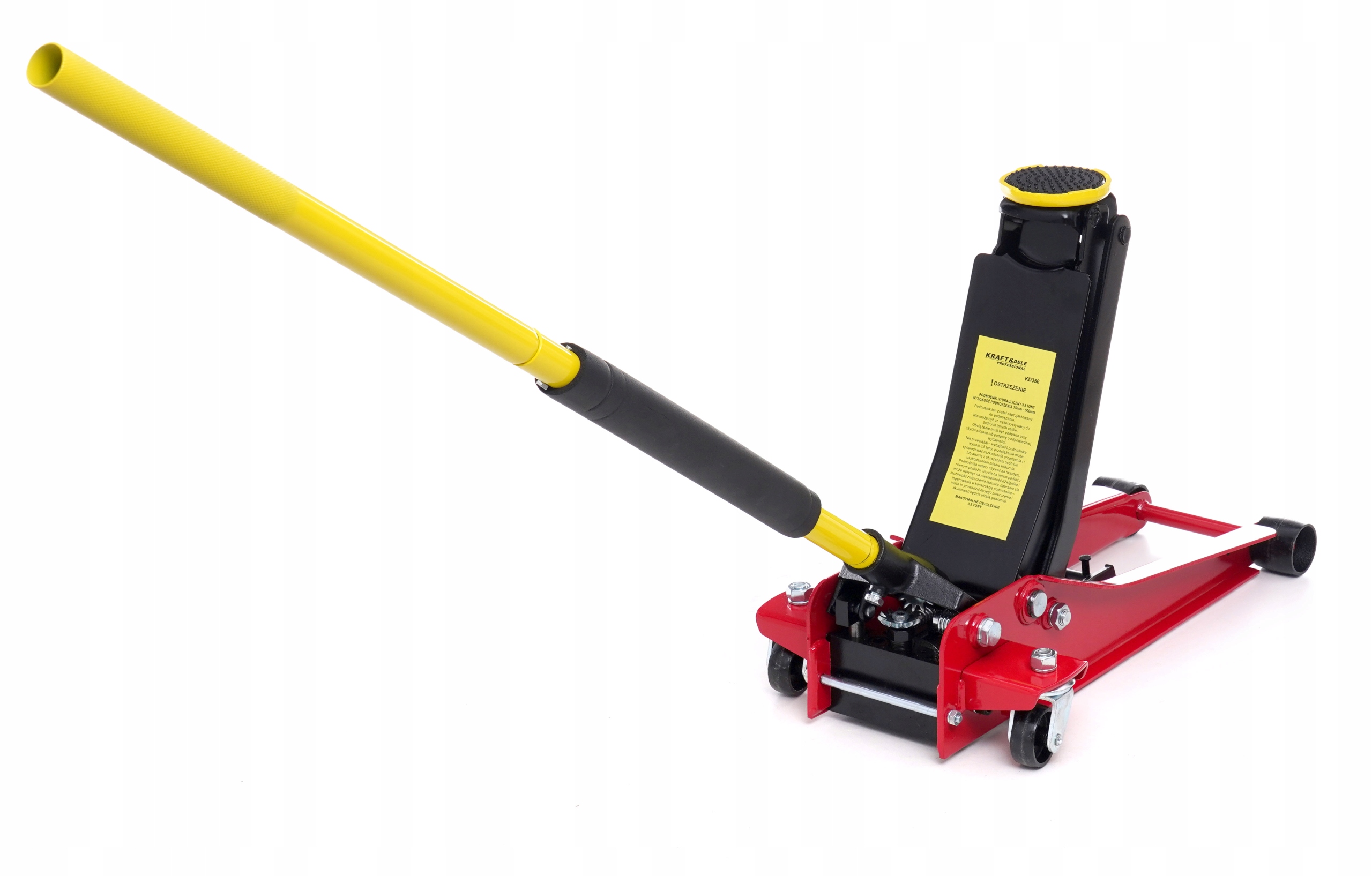 PODNOŚNIK SAMOCHODOWY ŻABA Z PEDAŁEM 3,5T LEWAREK Kod producenta KD356