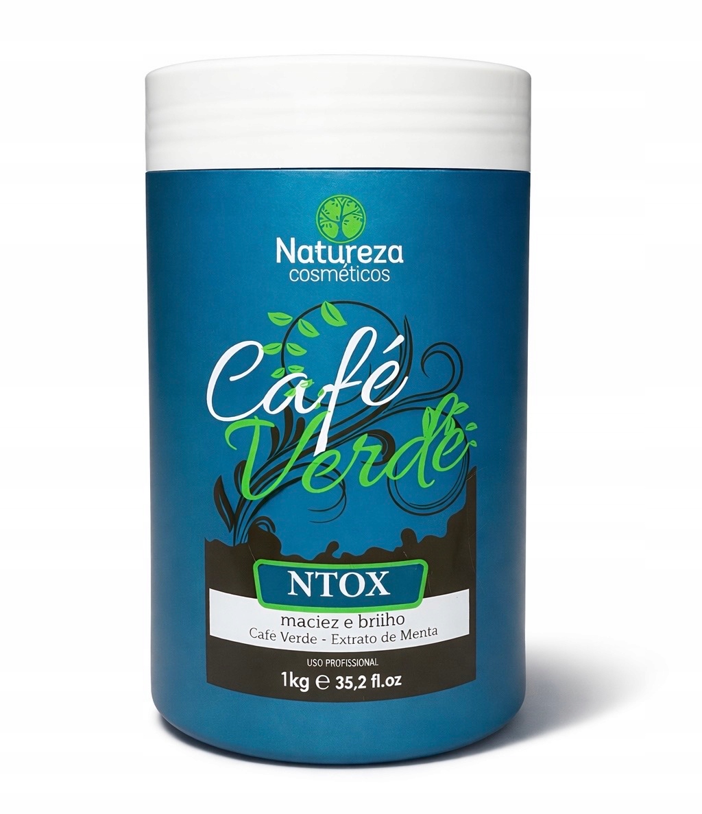Botoxx Na Vlasy Natureza Cafe Verde Ntox 1KG Botoks My_hair_pl