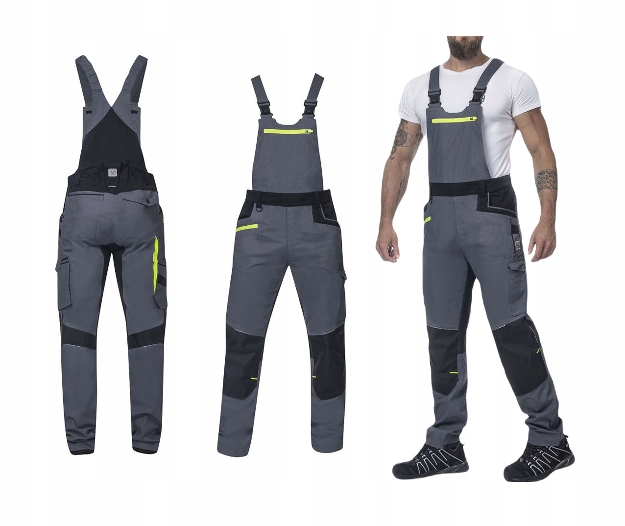 Pracovní kalhoty Elastické Pánské Odolné Bozp Ardon Slim 54