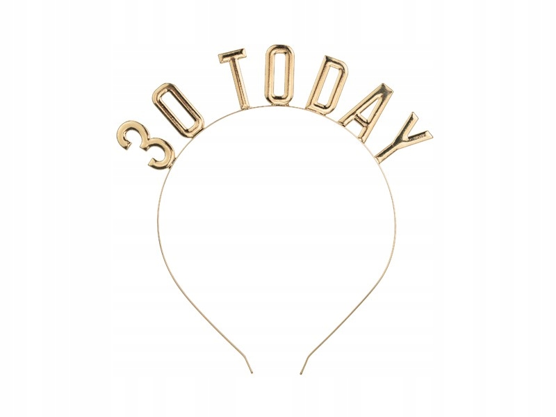 

Opaska 30 Today złoty Urodziny