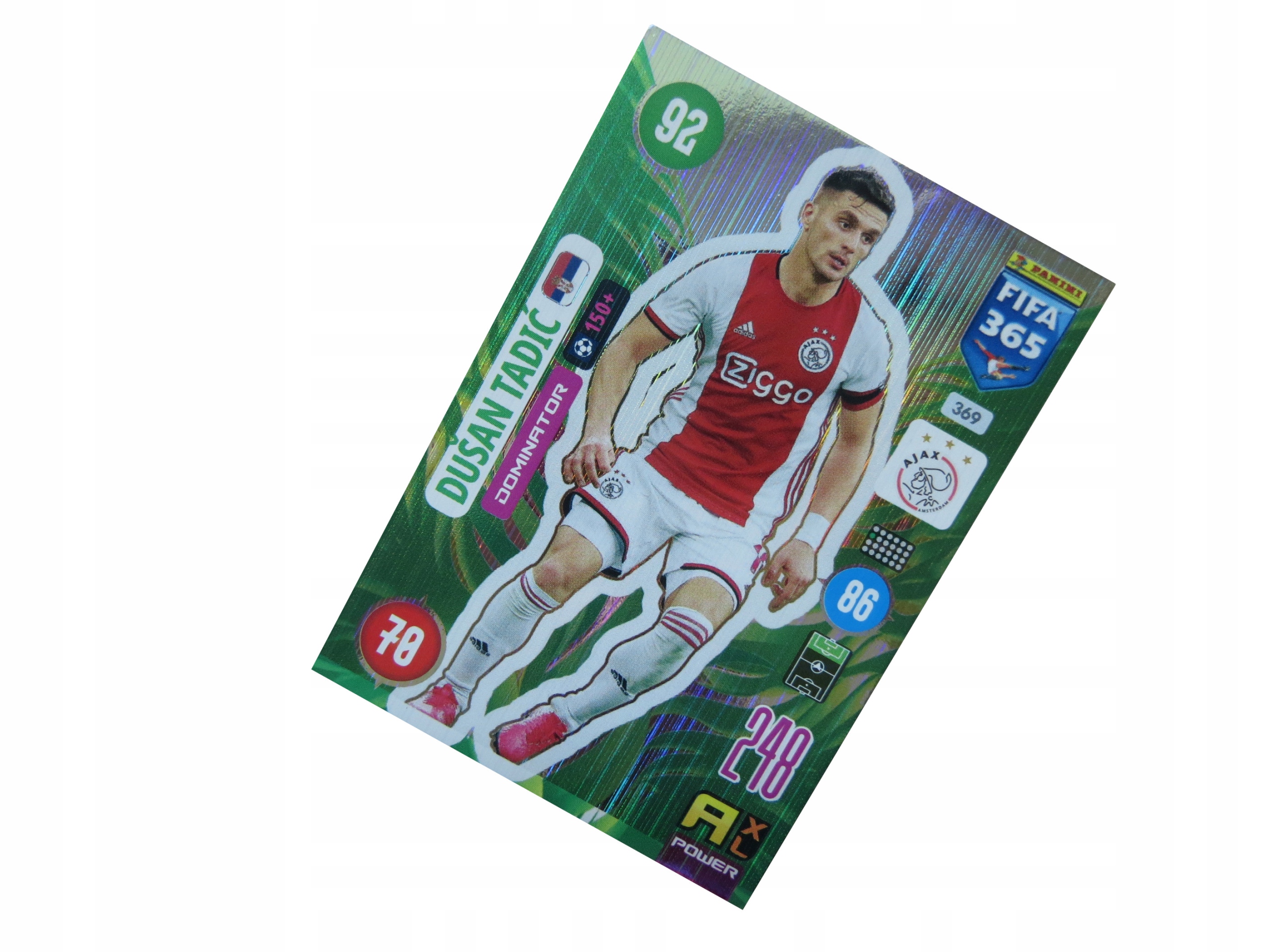 Panini Fifa 365 2021 Karty Piłkarskie Power Dominator Dusan Tadić 369 Ajax