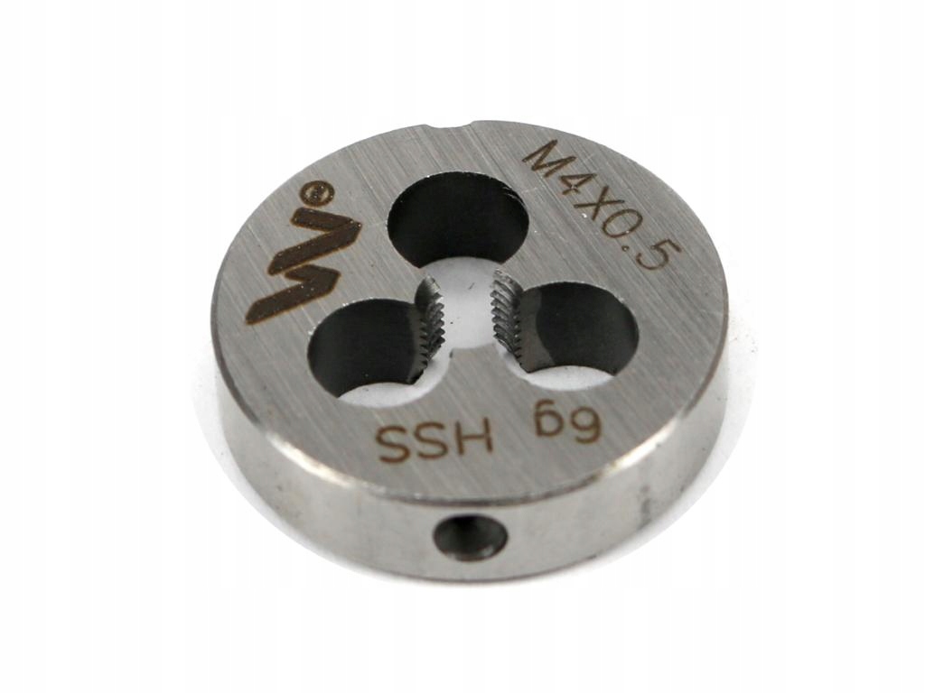 Narzynka do gwintu metrycznego drobnozwojnego DIN223 M4X0.5 Waryński