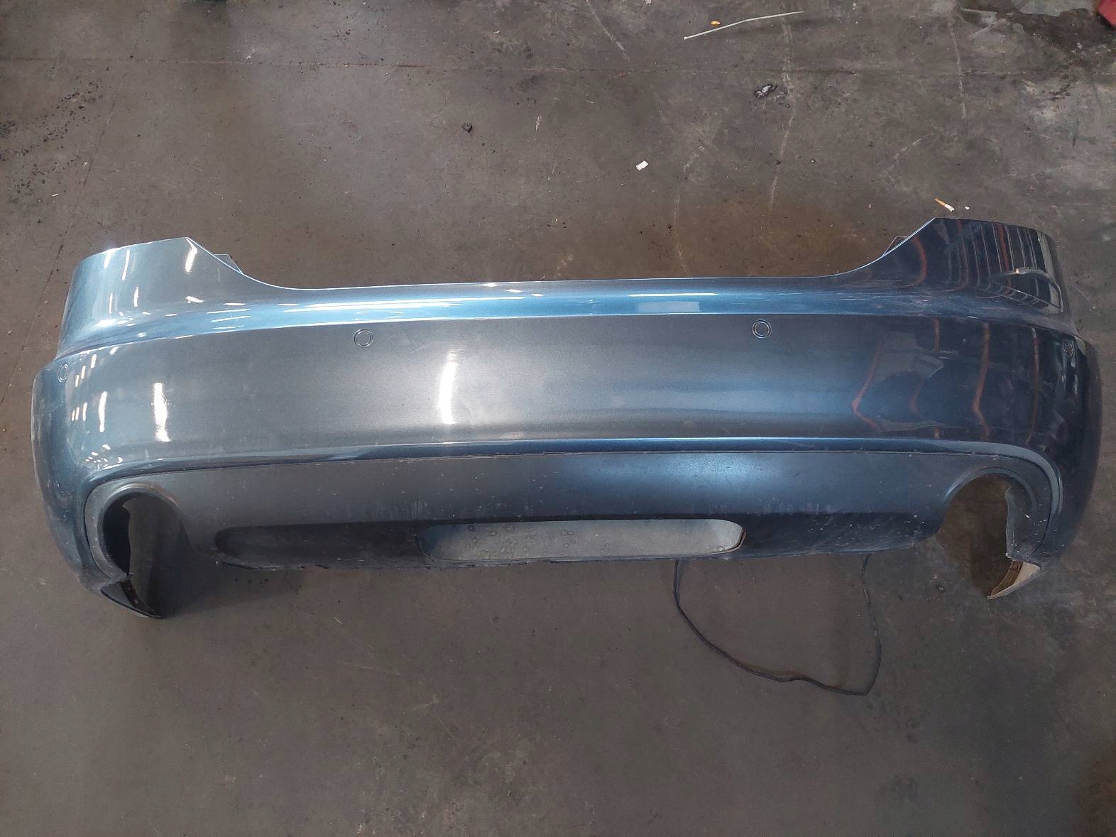 complete rear part AUDI A6 C6 LZ7R trunk door boot bumper rear part lights