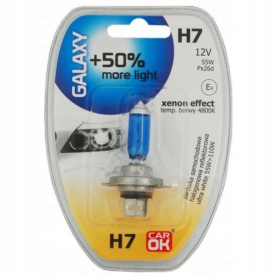 Profast Żarówka H7 12V 55W Galaxy Car Ok