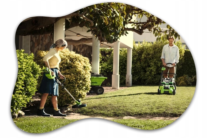 Kosiarka akumulatorowa 60V 46cm Kosz 55l Regulacja Kod producenta GD60LM46SP