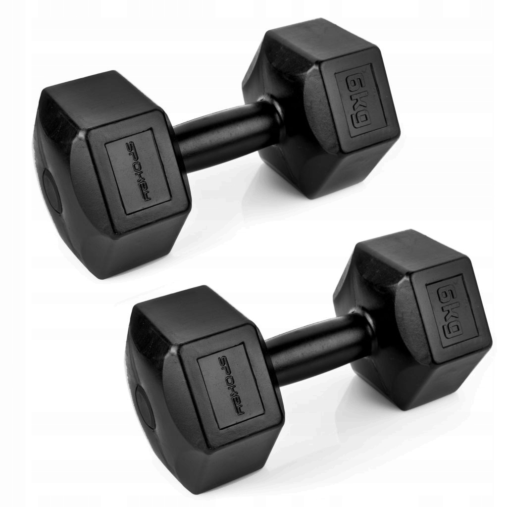 Činky pro silový trénink a cvičení 2x6 kg