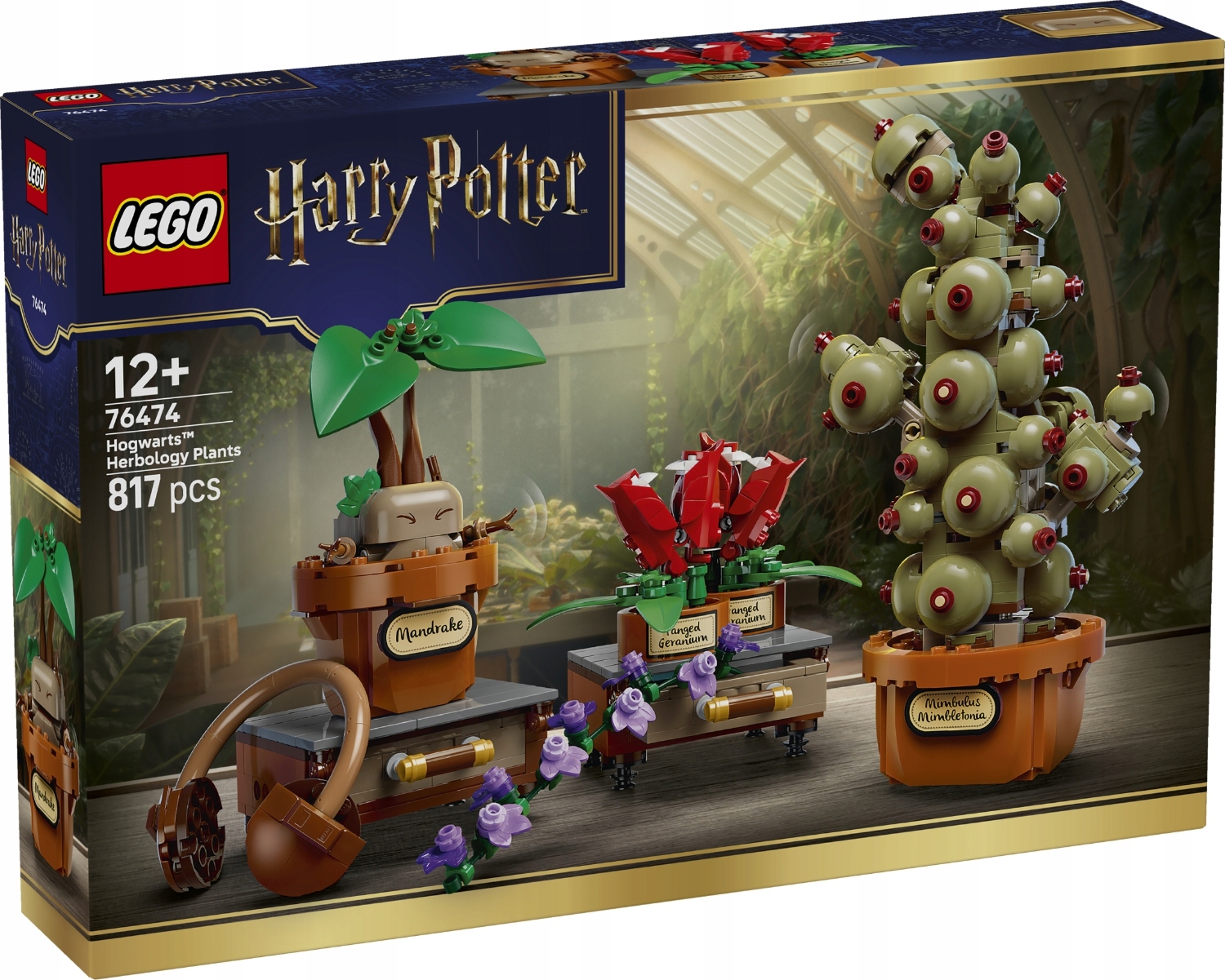 76474 Lego Harry Potter Rostliny z lekcí bylinářství v Bradavicích