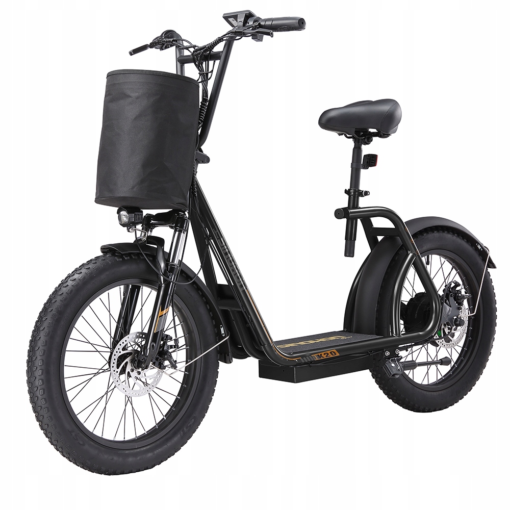 Pojazd Skuter Elektryczny Sinohon K20 500W 48V 17Ah 40km/h 20x3.0" 60KM
