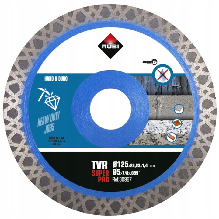 

Rubi tarcza diamentowa Tvr 125mm Superpro