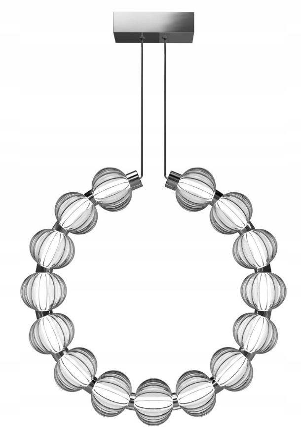 Závesná lampa Amulet Mod 555PL-L23 Ch 5K Chrome Maytoni