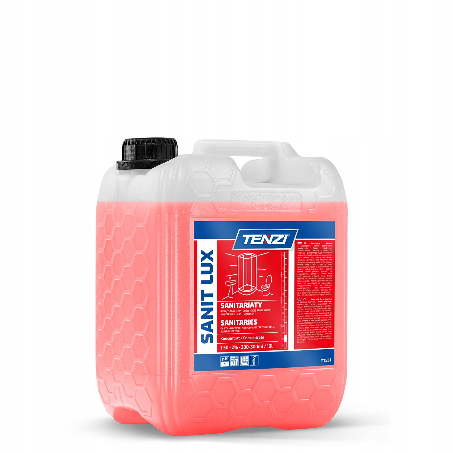 Levně Čisticí prostředek pro sanitární zařízení Tenzi Sanit Lux 5